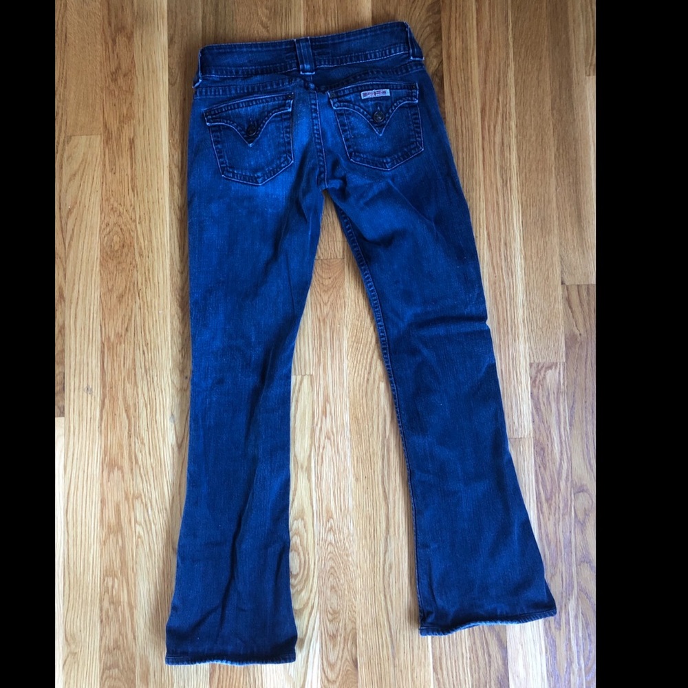 Hudson low waisted Flair Jeans